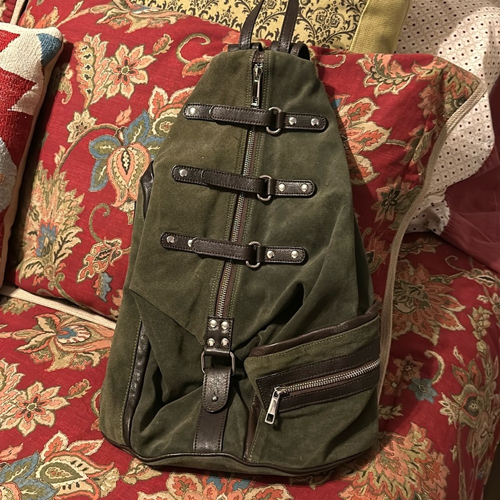 Green/Brown backpac